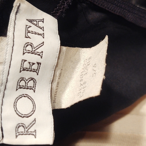 COPY - Vintage Roberta Little Black Dress Sz 5/6 - Picture 9 of 9